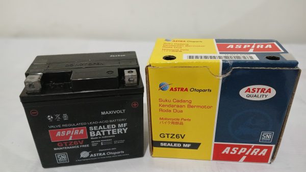 Aki Motor Aspira GTZ6V